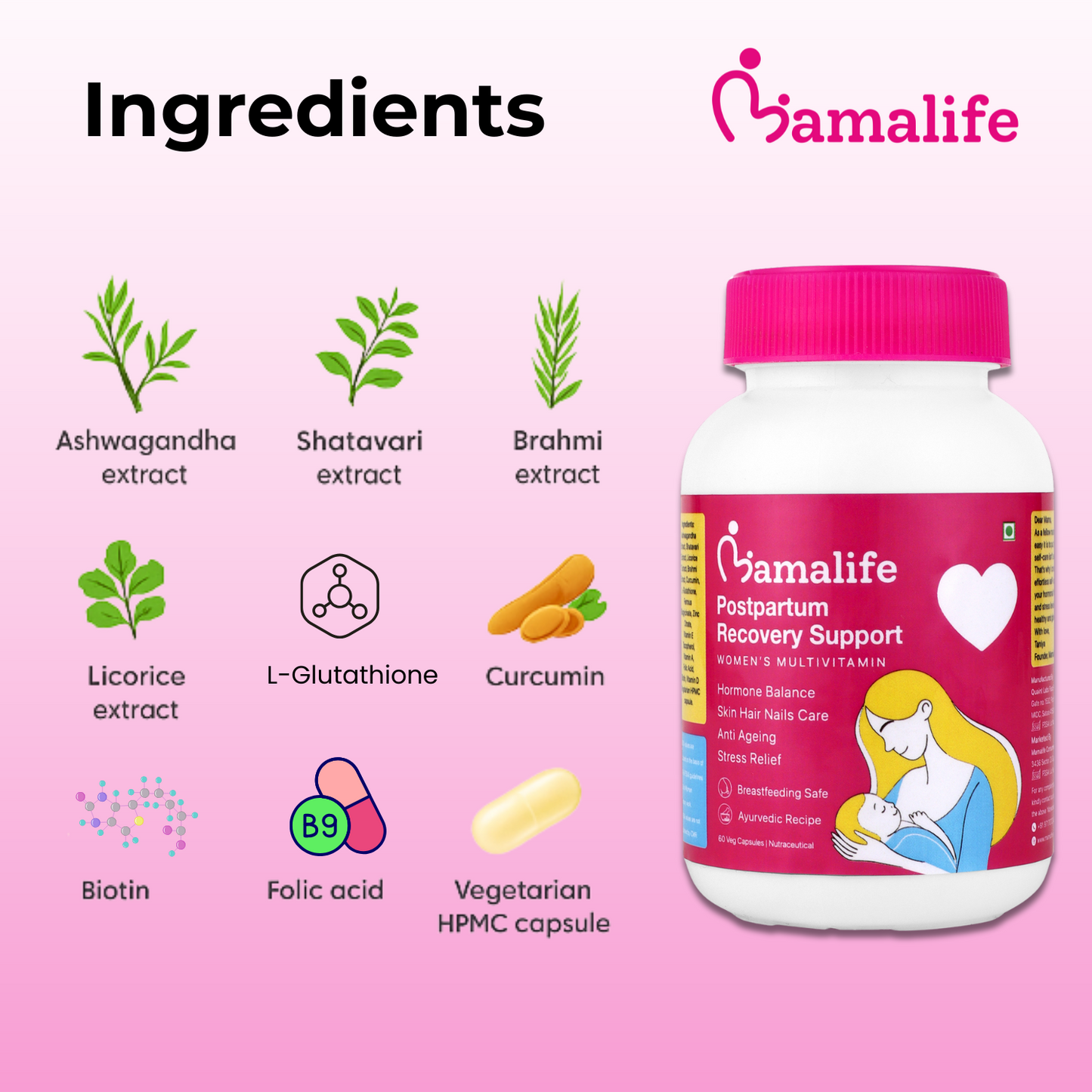 Ayurvedic Multivitamin for Postpartum Recovery