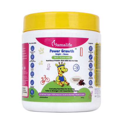 Power Growth (Height + Bones) Kids Protein-Rich Milk Mix (2-6 Years)