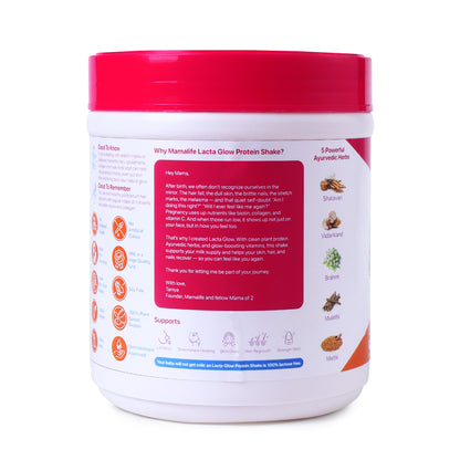 Lacta Glow Protein Shake (Stretchmark Healing + Better Lactation)