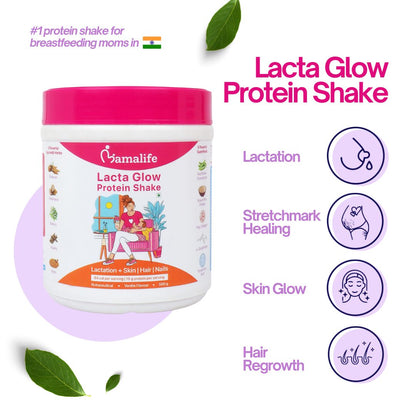 Lacta Glow Protein Shake (Stretchmark Healing + Better Lactation)