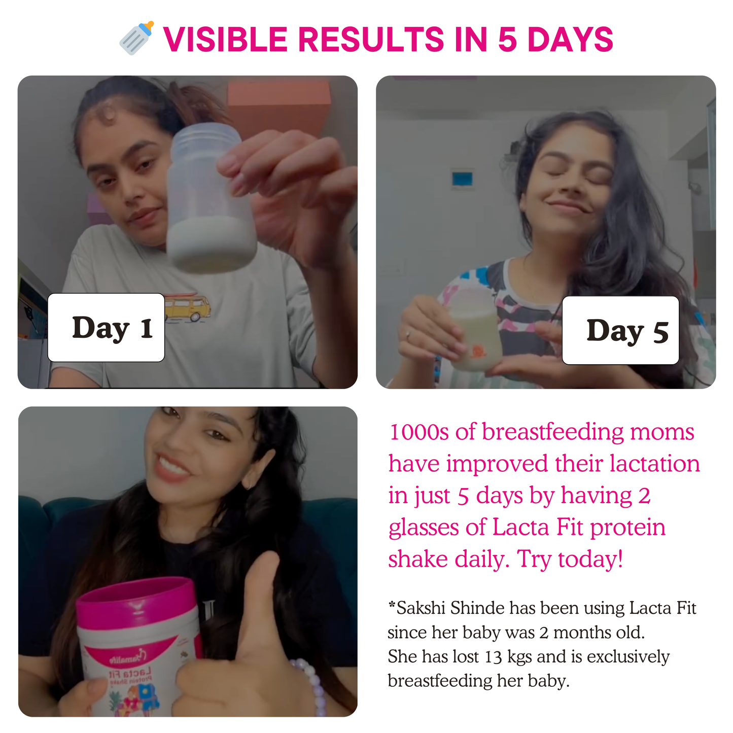 Lacta Fit Protein Shake (Postpartum Weight loss + Better Lactation)